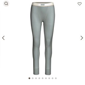 Skims Cotton Rib leggings- color Mineral